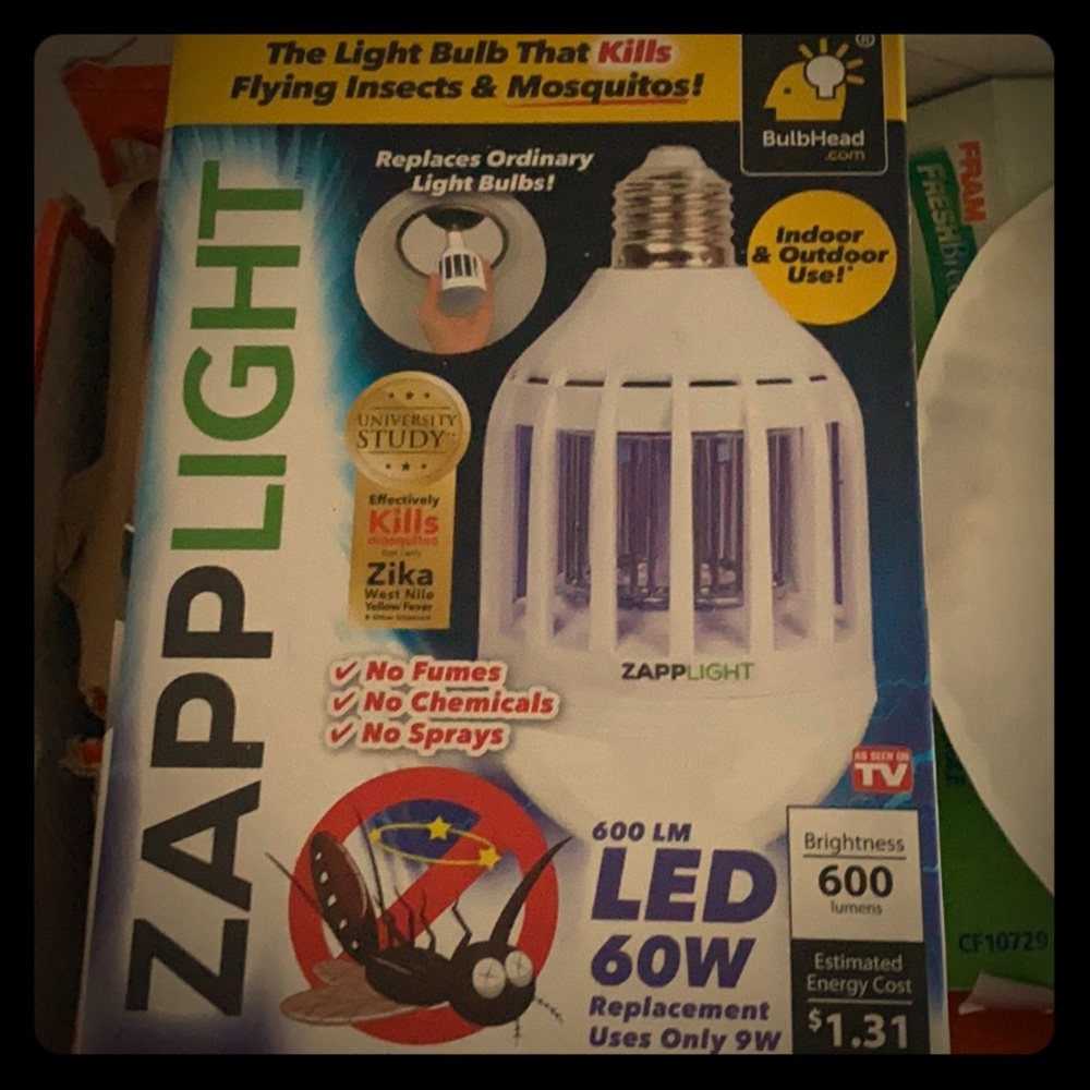 Get ready for spring! Zap Light!! #ZapMosquitos